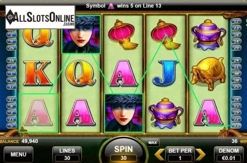Wild Win screen. China Mystery from Nektan