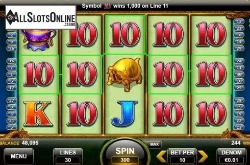 5 of a kind win screen. China Mystery from Nektan