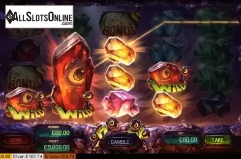 Win Screen 4. Crystal Miners from Apollo Games