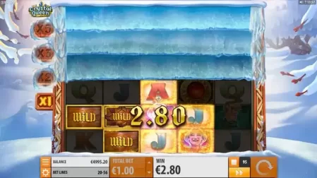 Crystal Queen slot screenshot 2