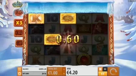 Crystal Queen slot screenshot 3