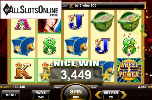 Screen4. Dancing Beauty from Spin Games