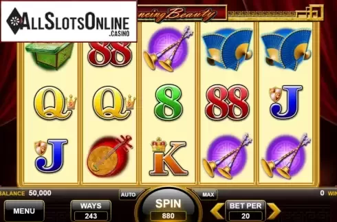 Reel Screen. Dancing Beauty from Spin Games