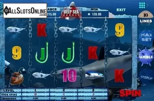 Screen6. Deep Sea Danger from Booming Games