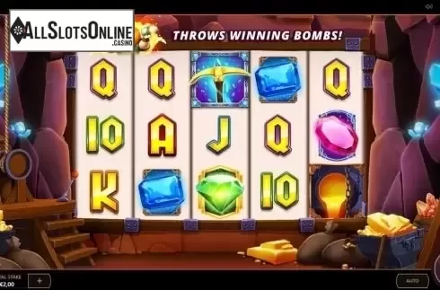 Reel Screen. Diamond Rush (Cayetano Gaming) from Cayetano Gaming