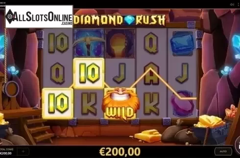Win. Diamond Rush (Cayetano Gaming) from Cayetano Gaming