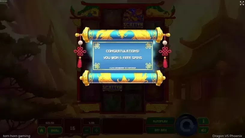 Dragon vs Phoenix slot screenshot 4