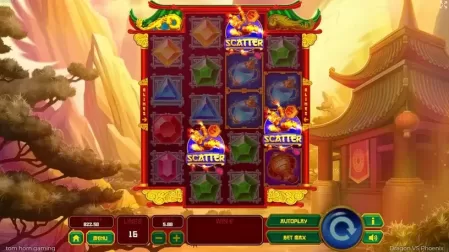 Dragon vs Phoenix slot screenshot 3