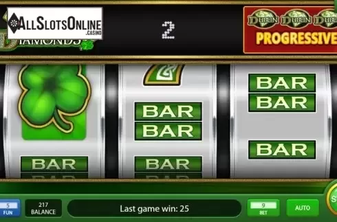 Win Screen 3. Dublin Diamonds from IGT