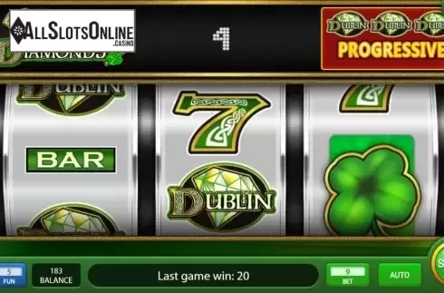 Win Screen 4. Dublin Diamonds from IGT