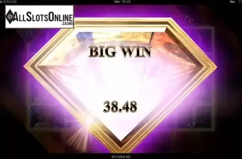 Big Win screen