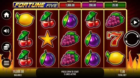 Fortune Five slot screenshot 1