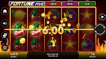 Fortune Five slot screenshot 3