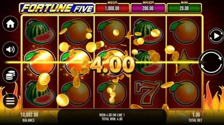 Fortune Five slot screenshot 4