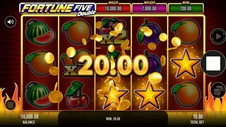 Fortune Five Double slot screenshot 2