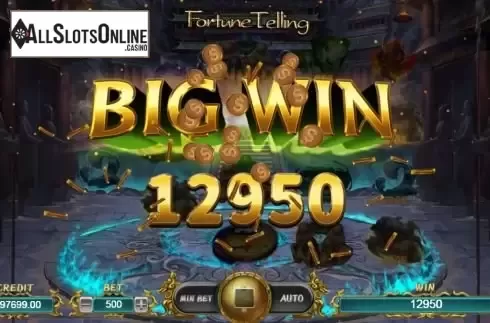 Big win screen