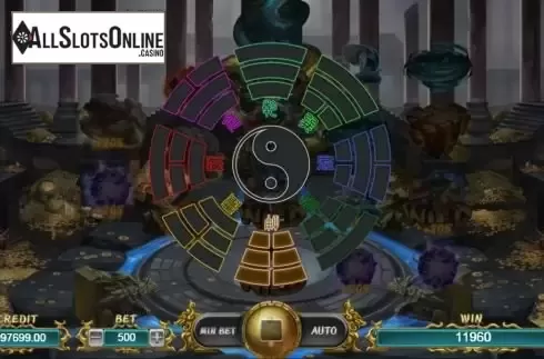 Bonus game screen
