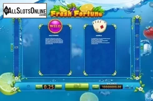 Screen4. Fresh Fortune from BF games
