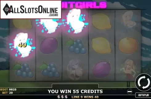 Win Screen 2. Fruit Game from Fils Game