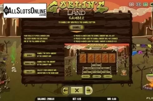 Paytable 4. Goblins Land from Fugaso
