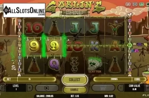 Win screen. Goblins Land from Fugaso