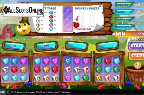 Win Screen 3. Golden Apple from GAMING1