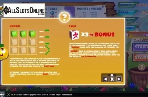 Features. Golden Apple from GAMING1