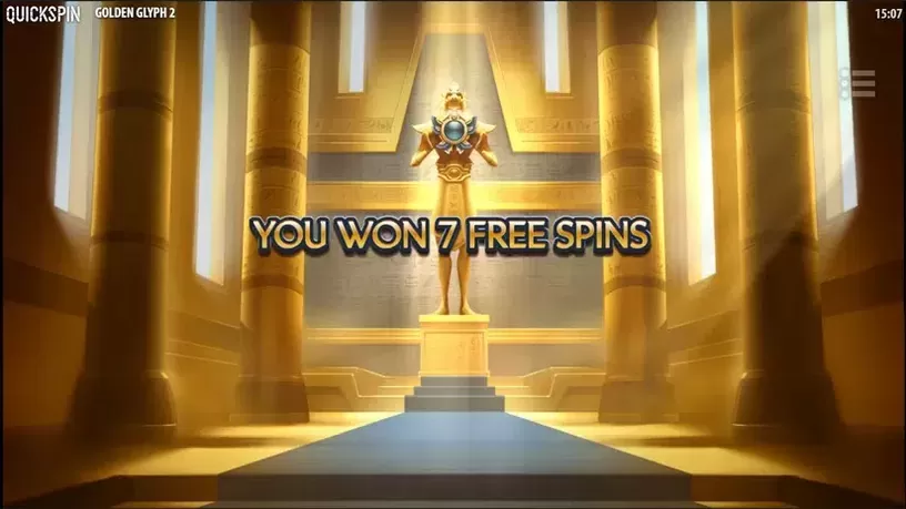 Golden Glyph 2 slot screenshot 3
