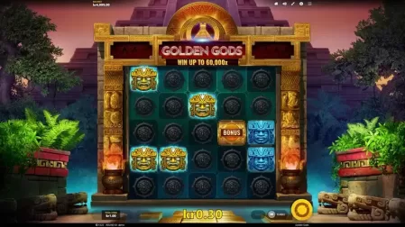 Golden Gods slot screenshot 3
