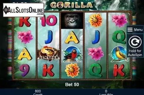 Reels. Gorilla from Greentube