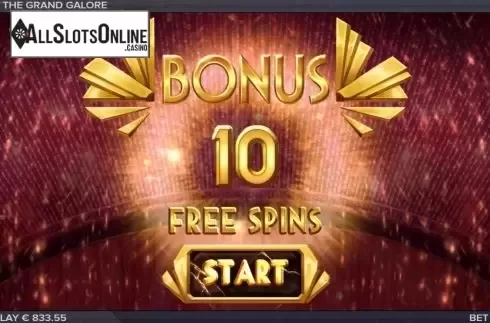 Free Spins 1. Grand Galore from ELK Studios