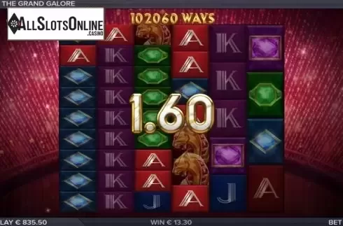 Win Screen 3. Grand Galore from ELK Studios