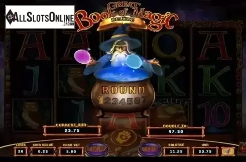 Gamble Win. Great Book of Magic Deluxe from Wazdan