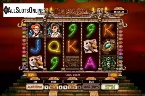 Reel Screen. Indiana Jane from RTG
