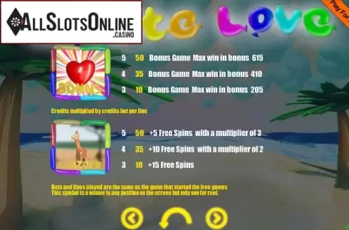 Screen6. InflateLove from Portomaso Gaming