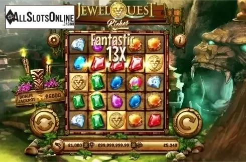 Screen 1. Jewel Quest Riches from Old Skool Studios