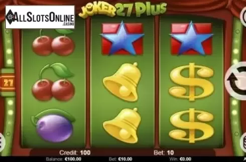 Reel Screen. Joker 27 Plus (Kajot Games) from KAJOT
