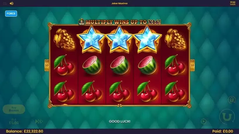 Joker Maxima slot screenshot 4