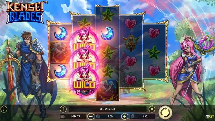 Kensei Blades slot screenshot 2