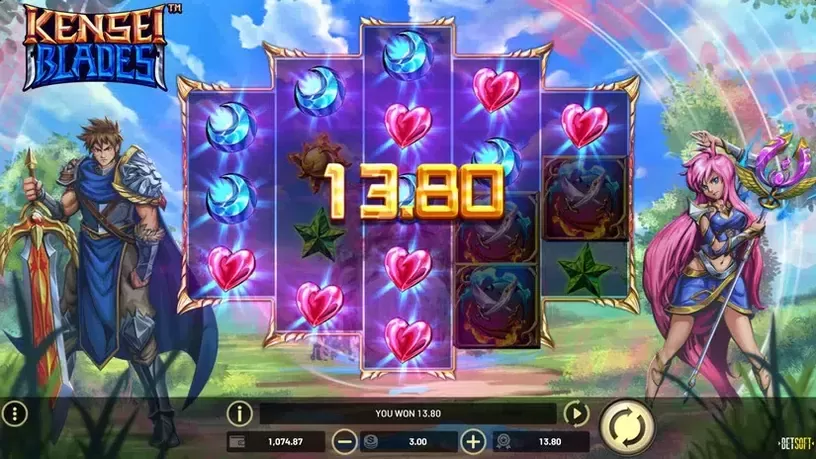 Kensei Blades slot screenshot 4