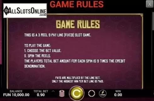 Game Rules 1