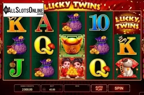 Screen3. Lucky Twins (Microgaming) from Microgaming
