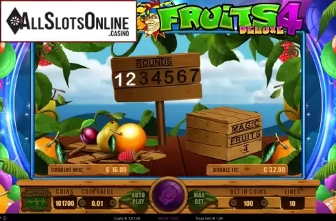 Gamble 3. Magic Fruits 4 Deluxe from Wazdan