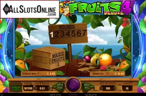 Gamble 2. Magic Fruits 4 Deluxe from Wazdan