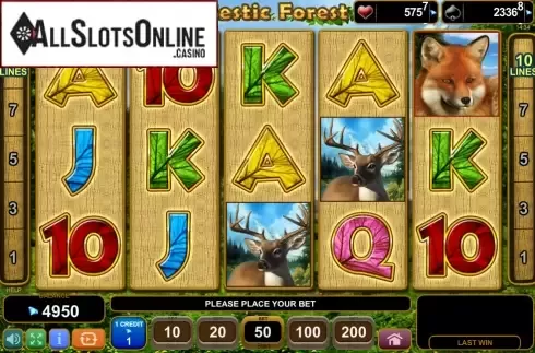 Screen7. Majestic Forest from EGT