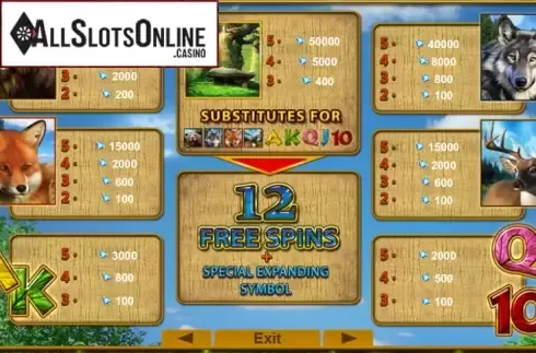 Screen3. Majestic Forest from EGT