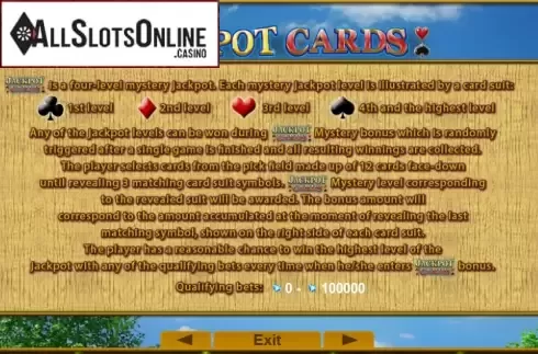 Screen6. Majestic Forest from EGT