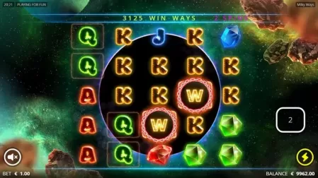 Milky Ways slot screenshot 2
