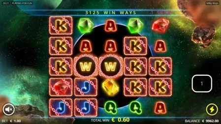 Milky Ways slot screenshot 3
