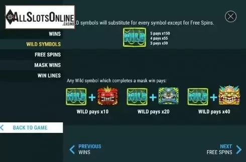 Paytable 3
